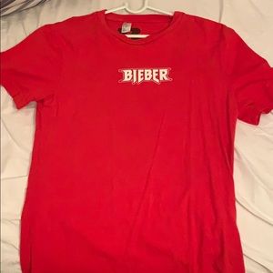 Justin Bieber stadium your shirt